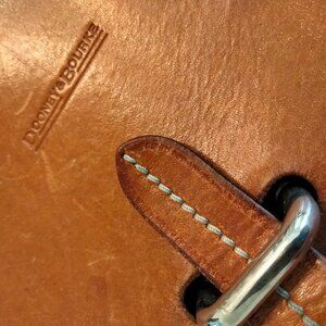 Dooney & Bourke saddle leather bag